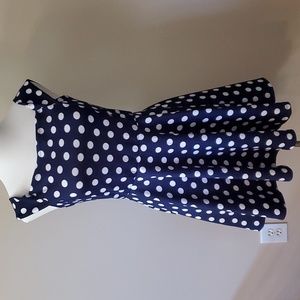 No Boundaries XL polka dot dress